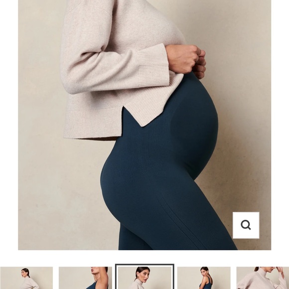 BLANQI Maternity Belly Support Leggings size L - Picture 7 of 8